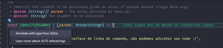 Deno possui padrões e guias de estilo próprios e a configuração correta garante que seu projeto possa seguir essa padronização.